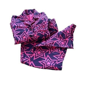 Victoria’s Secret purple pink pajama set 100%cotton size XSmall Preloved